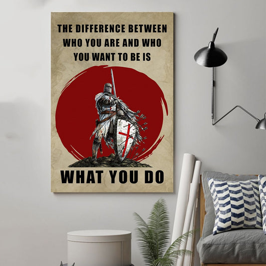 Lda Knight Templar Poster - What You Do