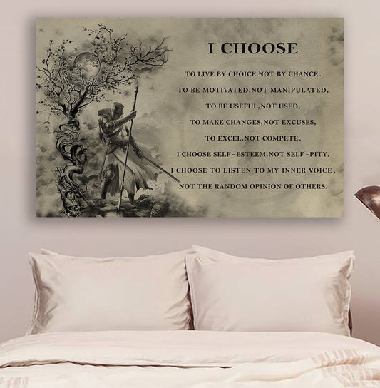 Lda Knight Templar Poster - I Choose