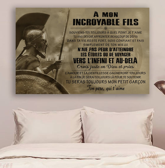 Lda Spartan Poster - Dad To Son - Fre