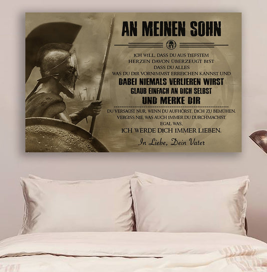 Lda Spartan Poster - Dad To Son - Germany