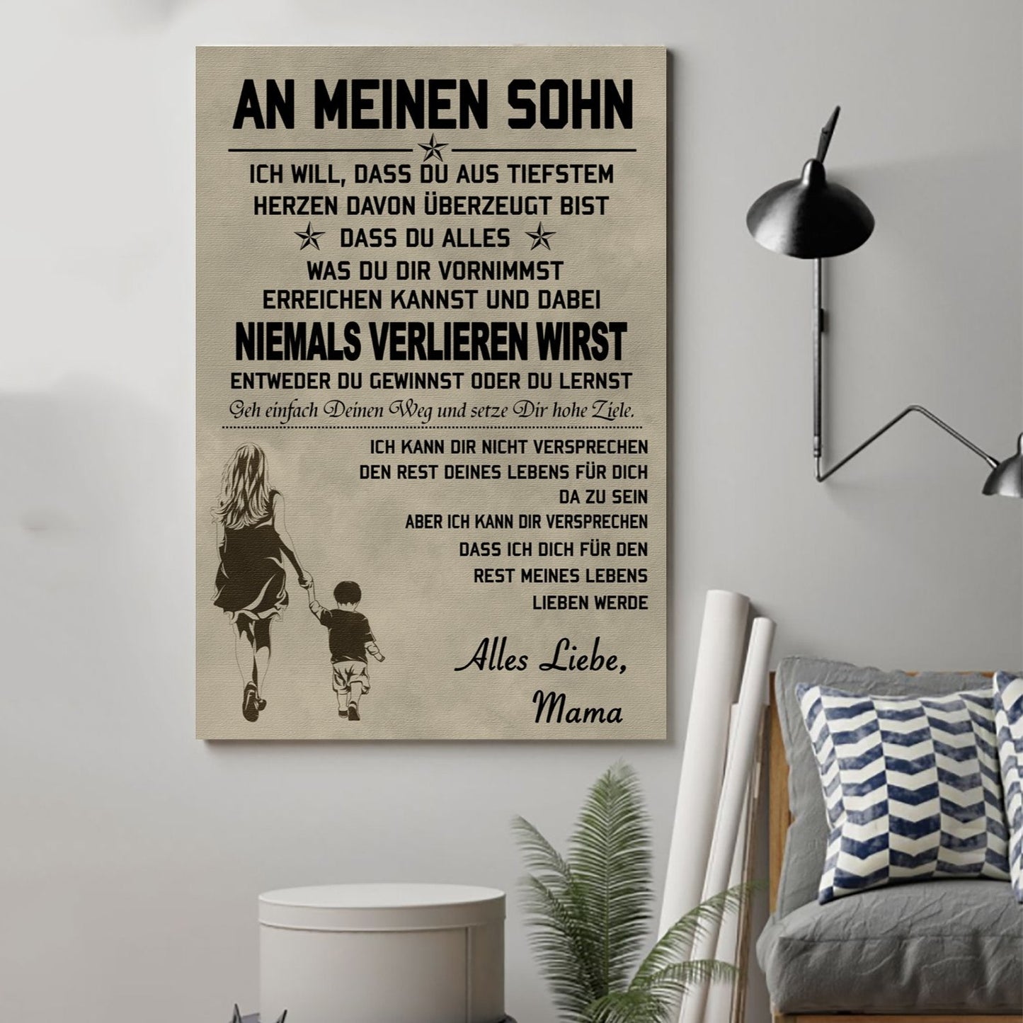 Family Poster - To My Son ( Germany