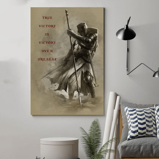 Knight Templar Poster - True Victory