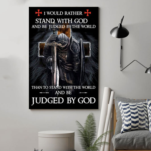 Knight Templar Poster - Judged By God